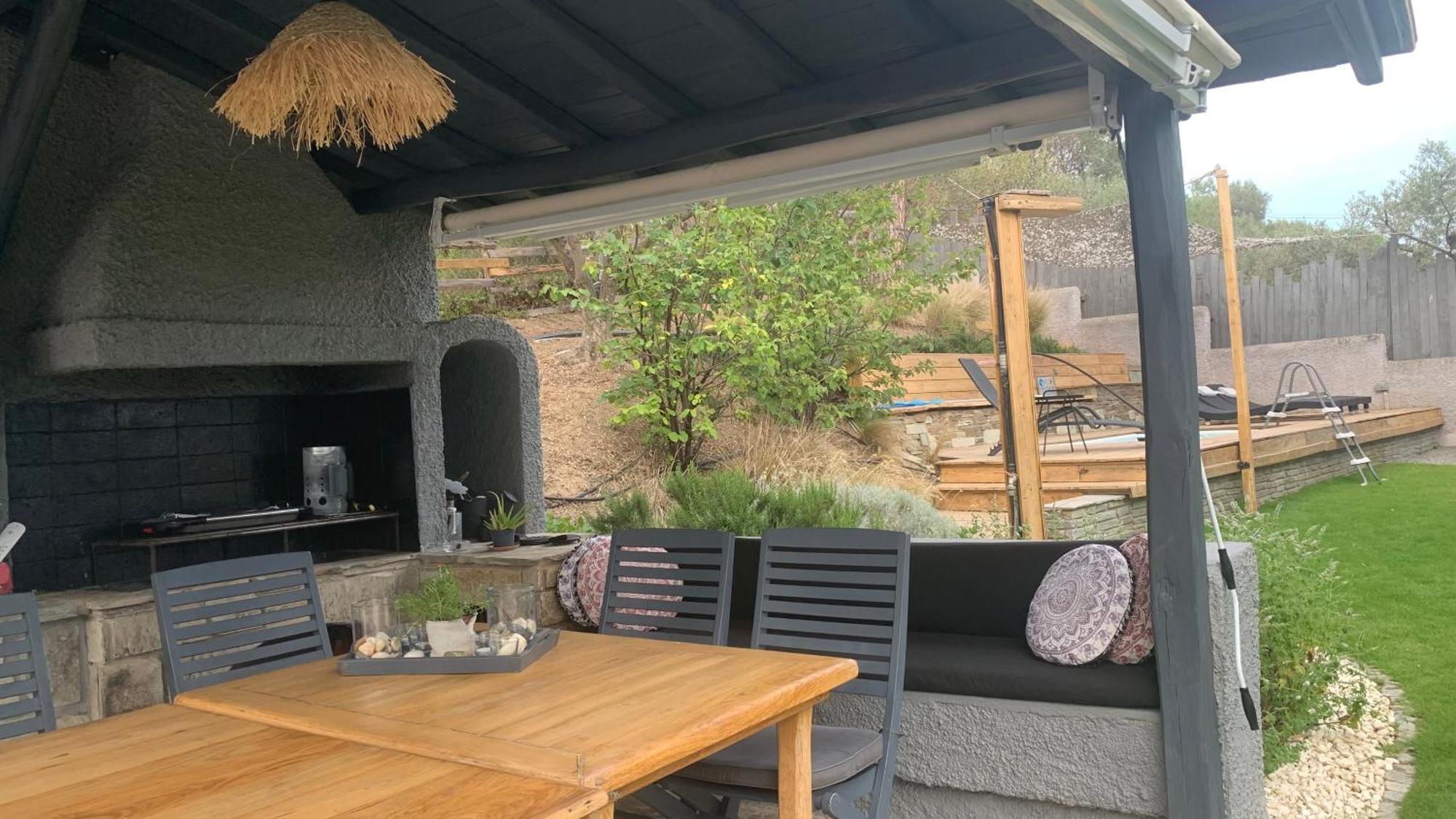Sea View Villa In Olive Garden Nea Kallikrateia Екстериор снимка